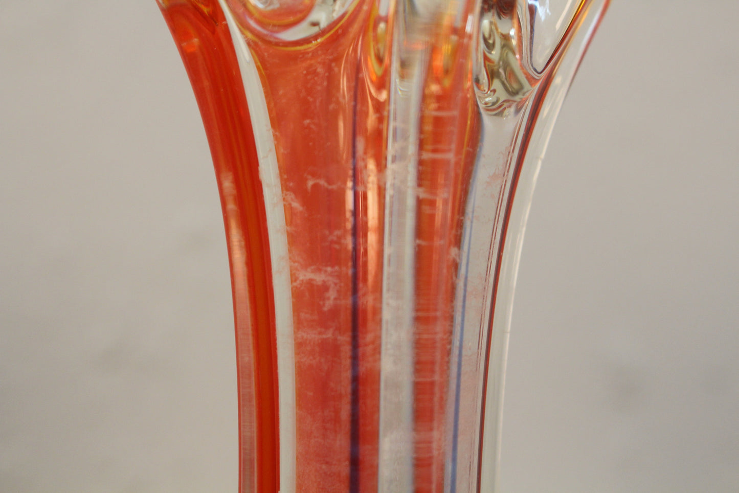 Murano Multicolor Swung Glass Vase