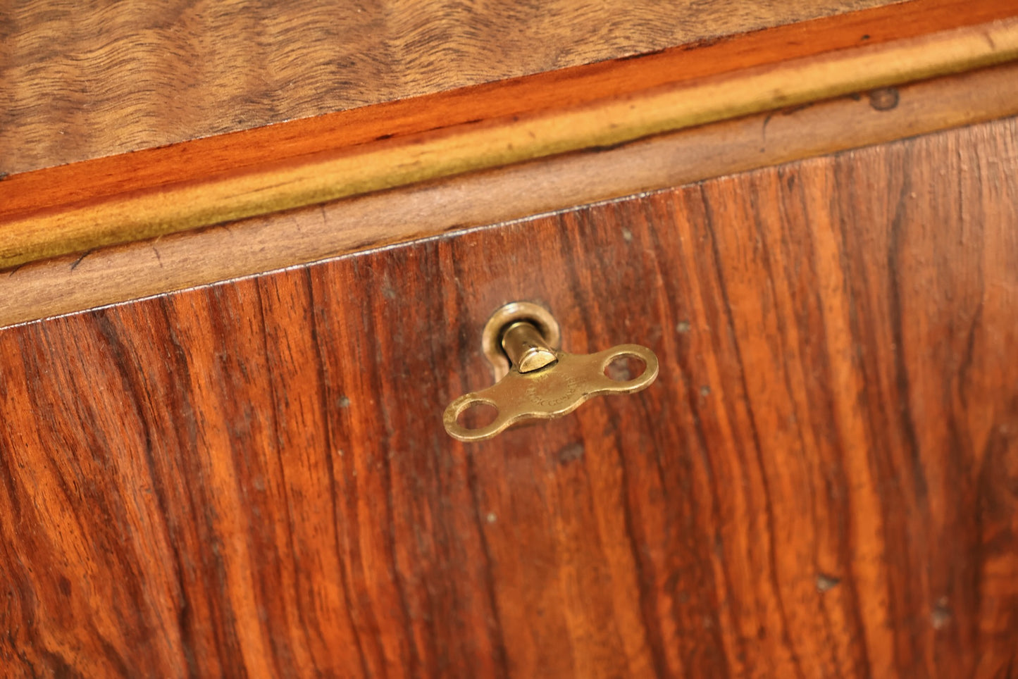 Compact Empire-Style Secretary Desk