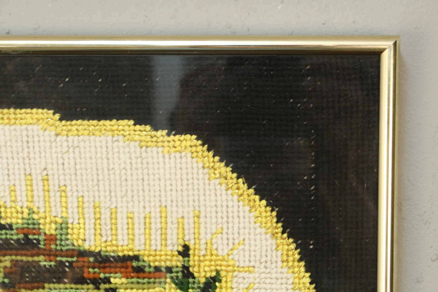 "Jesus of Nazareth" Needlepoint Art