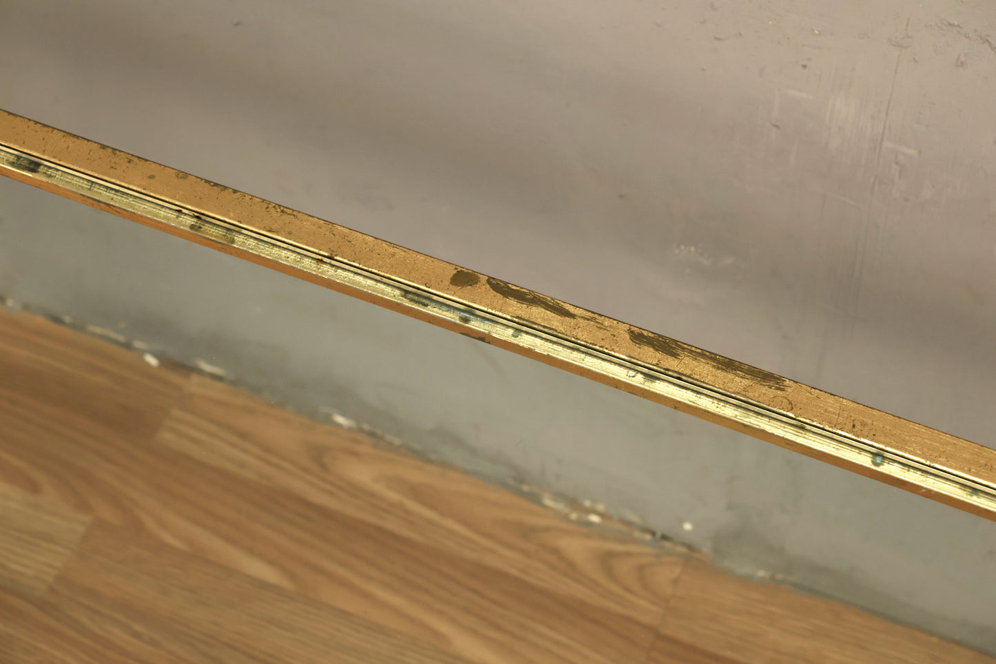 Modern Gold & Glass Coffee Table - ONLINE ONLY