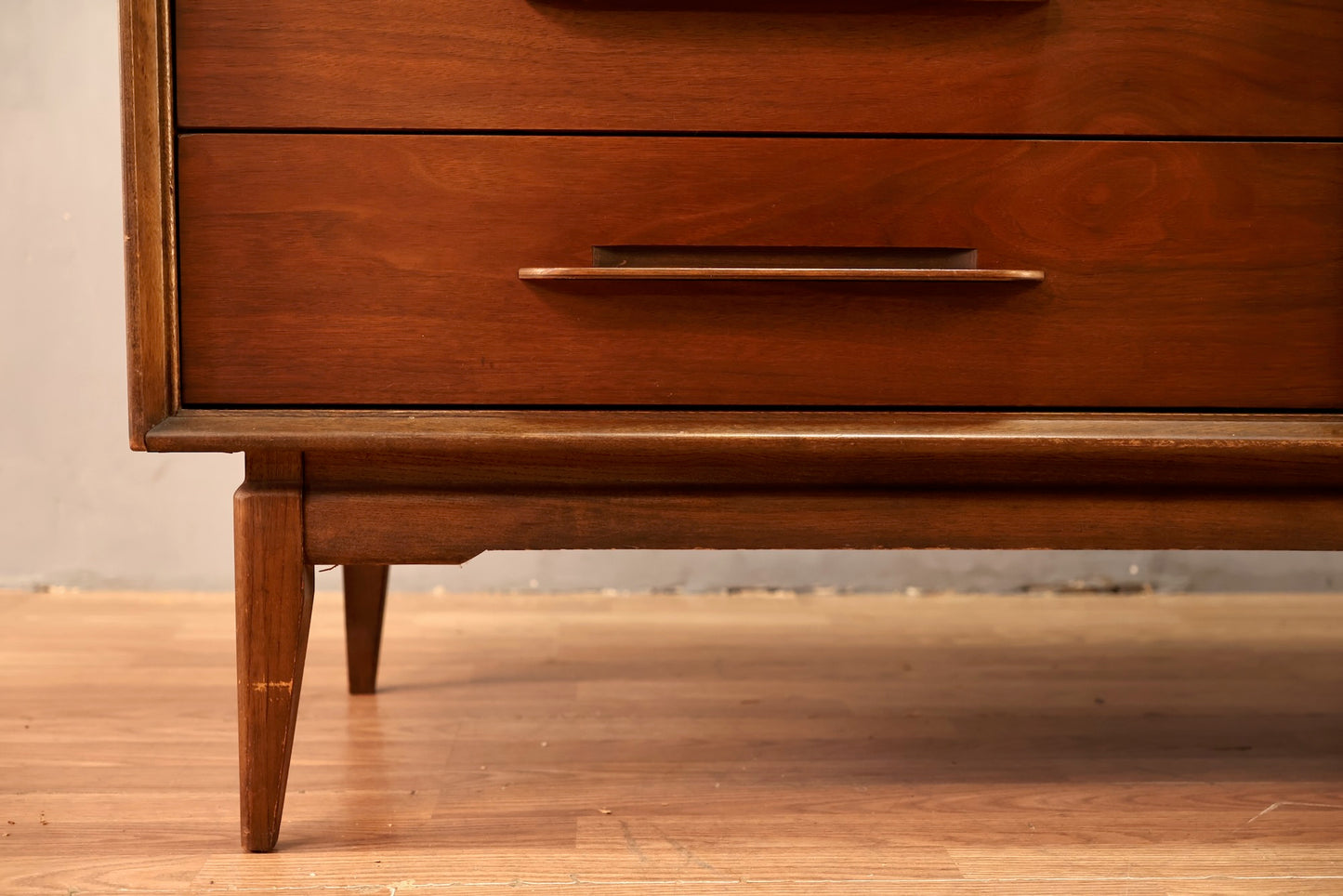 1960s Bassett "Impact" 9-Drawer Credenza