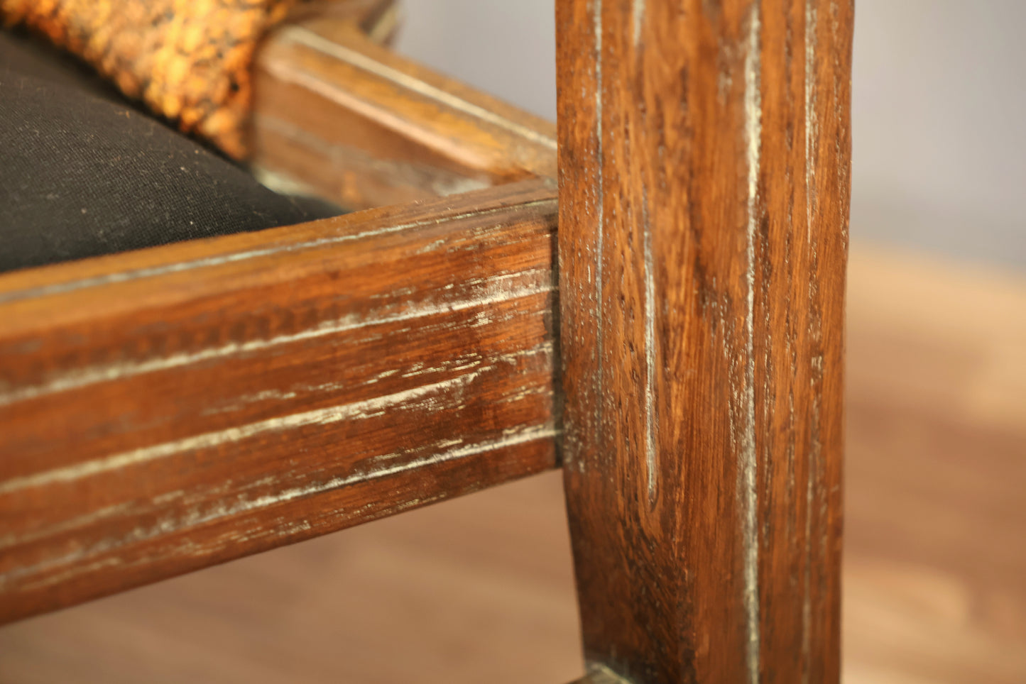 Brandt Ranch Oak Chair Frame - ONLINE ONLY