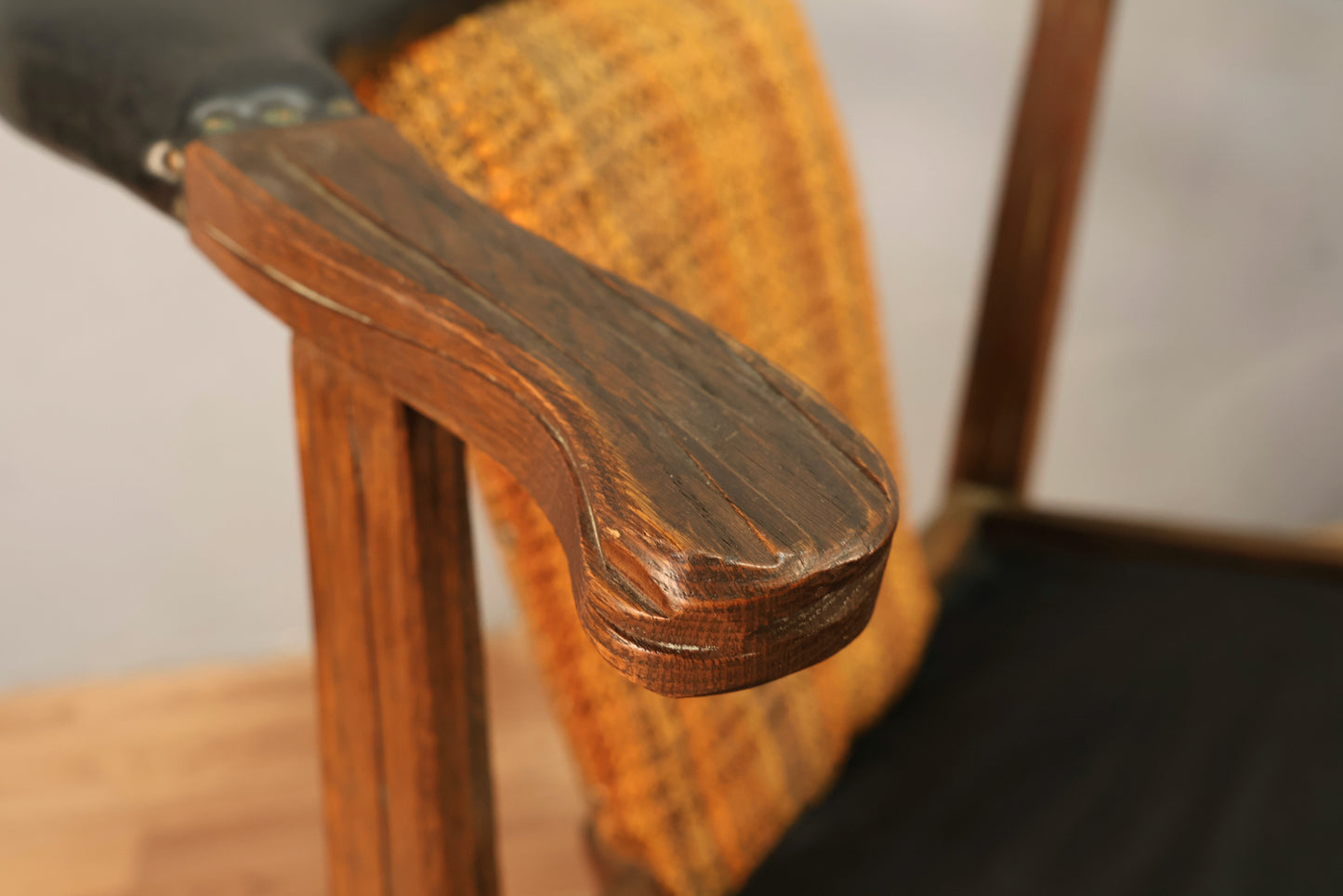 Brandt Ranch Oak Chair Frame - ONLINE ONLY