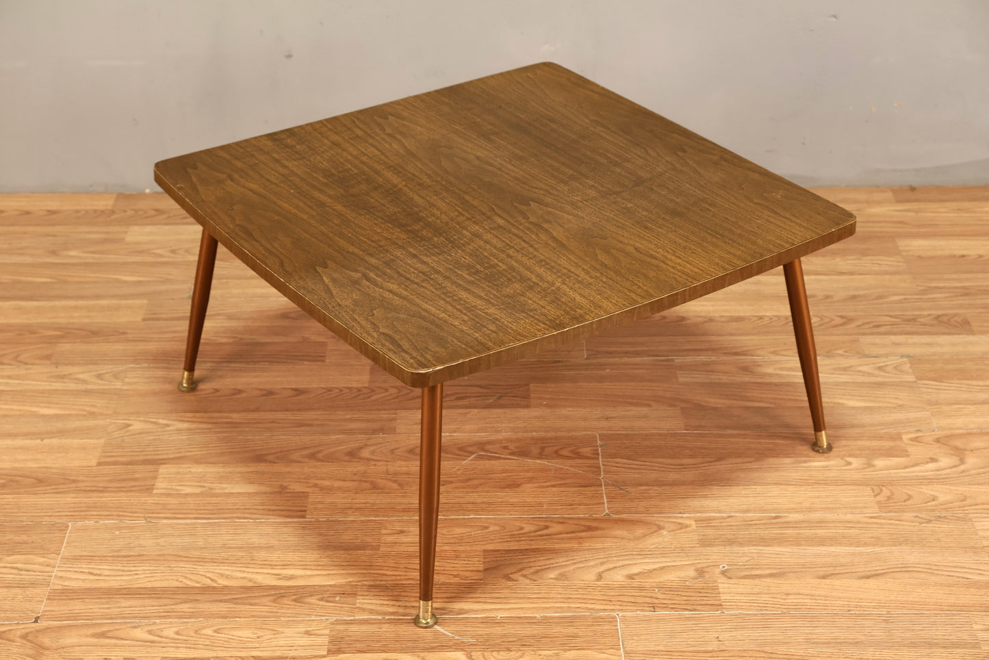 Mid Century Laminate Square Coffee Table