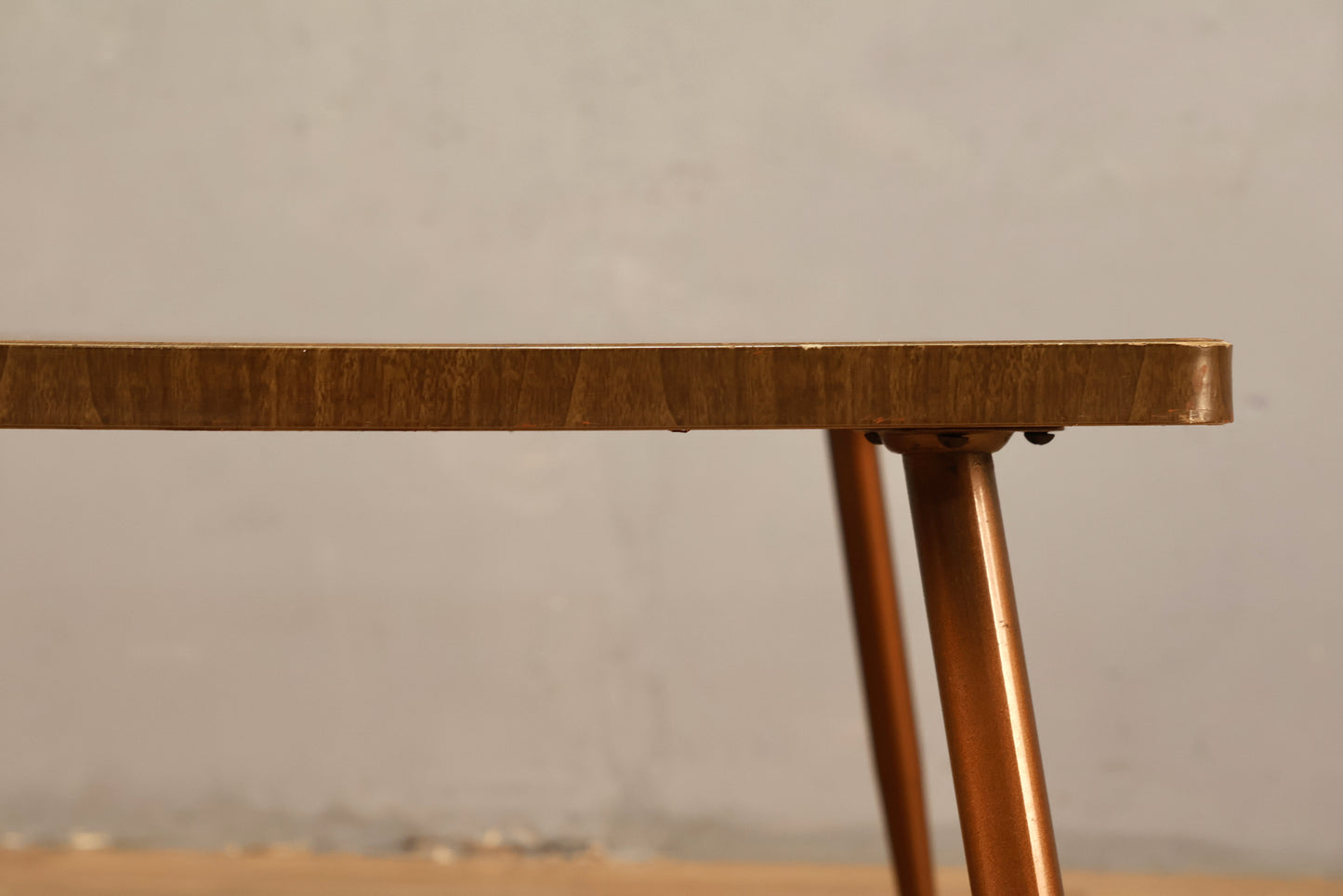 Mid Century Laminate Square Coffee Table