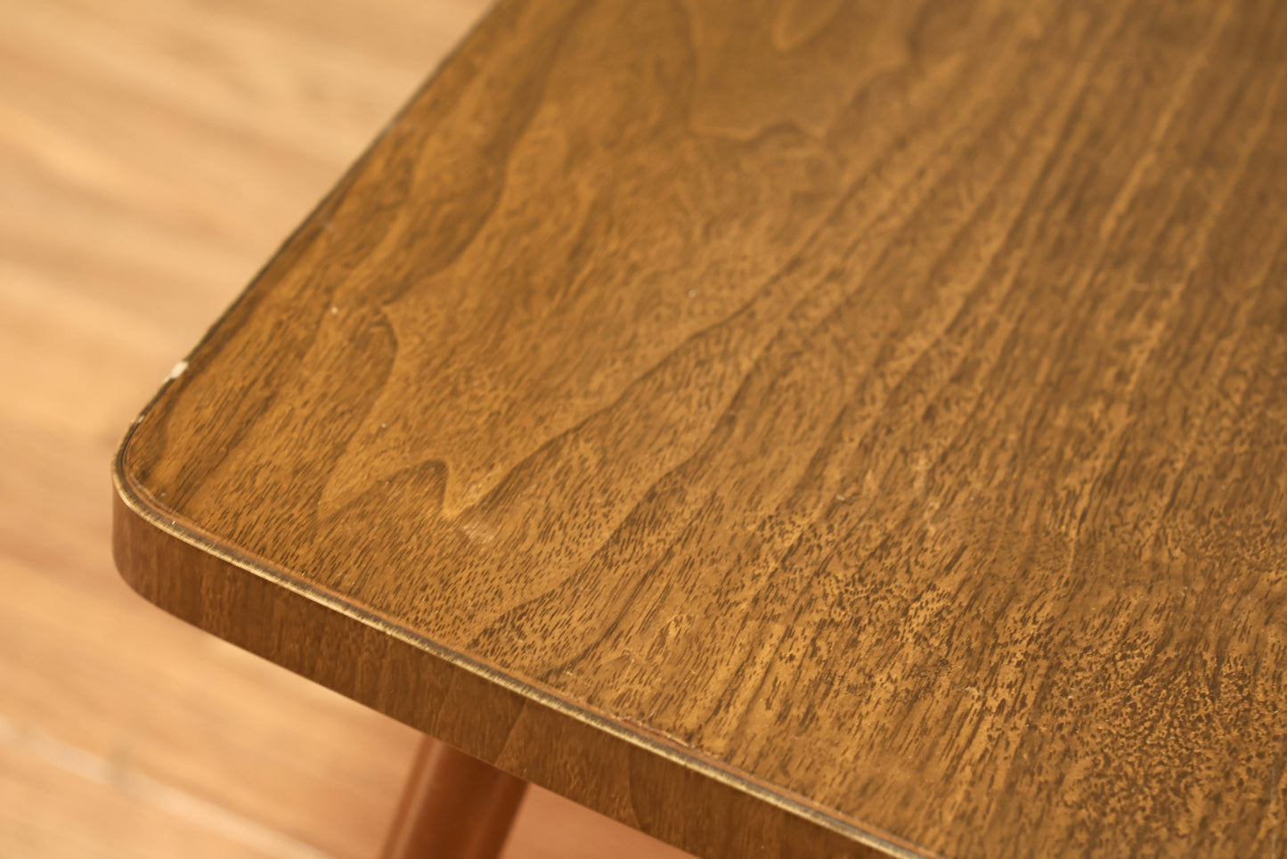 Mid Century Laminate Square Coffee Table