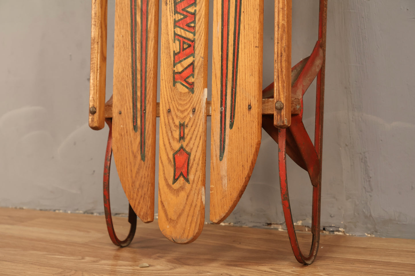 Speedaway Wooden Sled - ONLINE ONLY