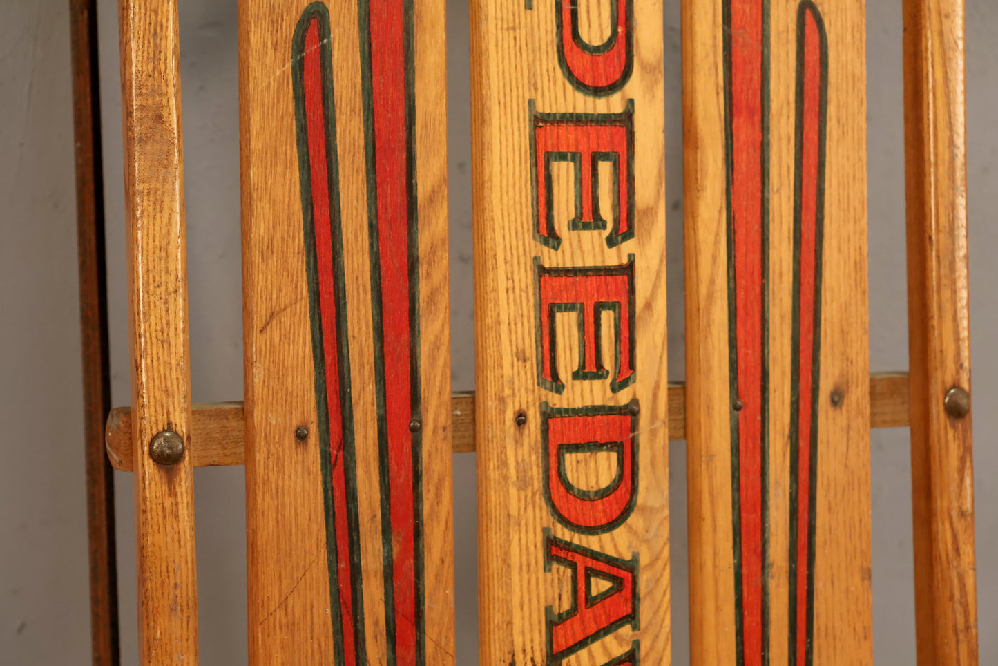 Speedaway Wooden Sled - ONLINE ONLY