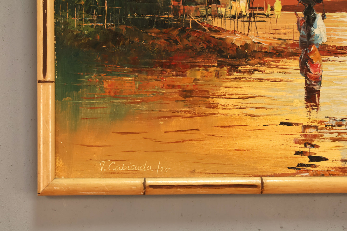 "Sunrise on the Shore" Painting