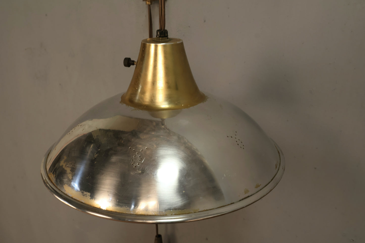 Mid Century Saucer Wall Sconce