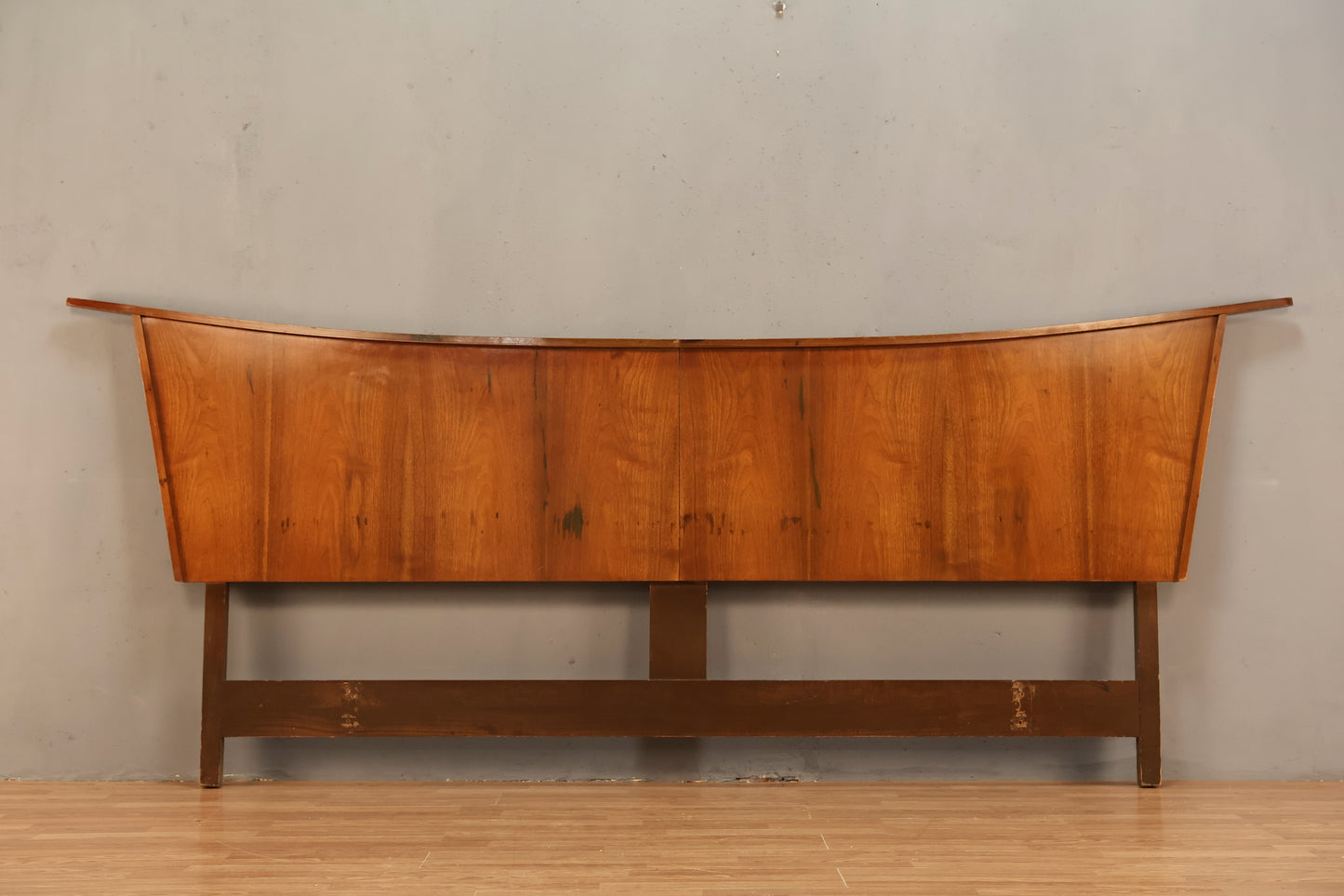 George Nakashima-Style Walnut King Headboard - ONLINE ONLY