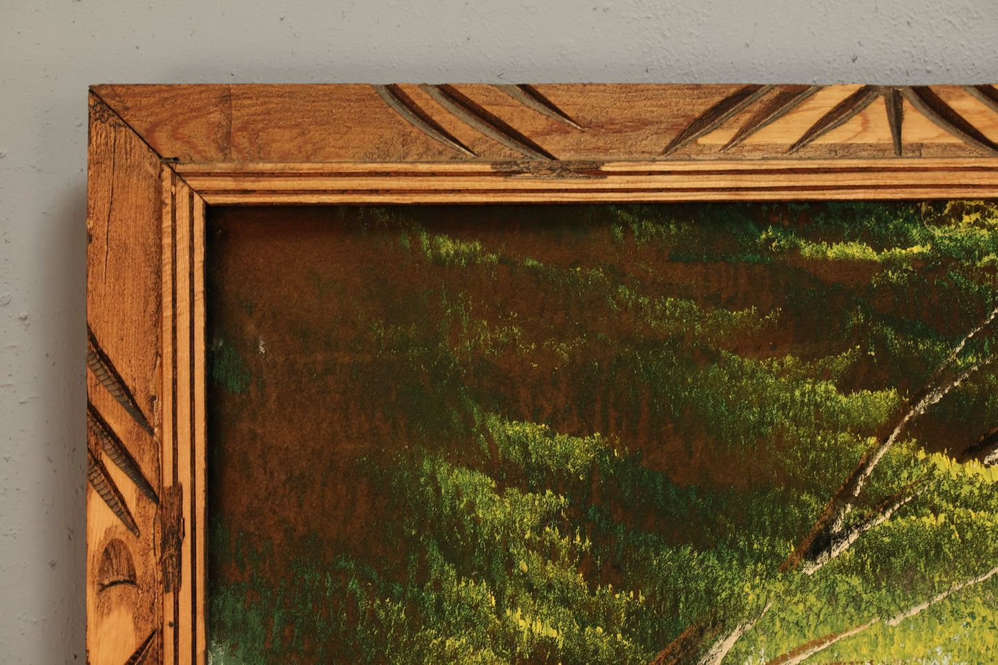Large "Great Outdoors" Velvet Painting