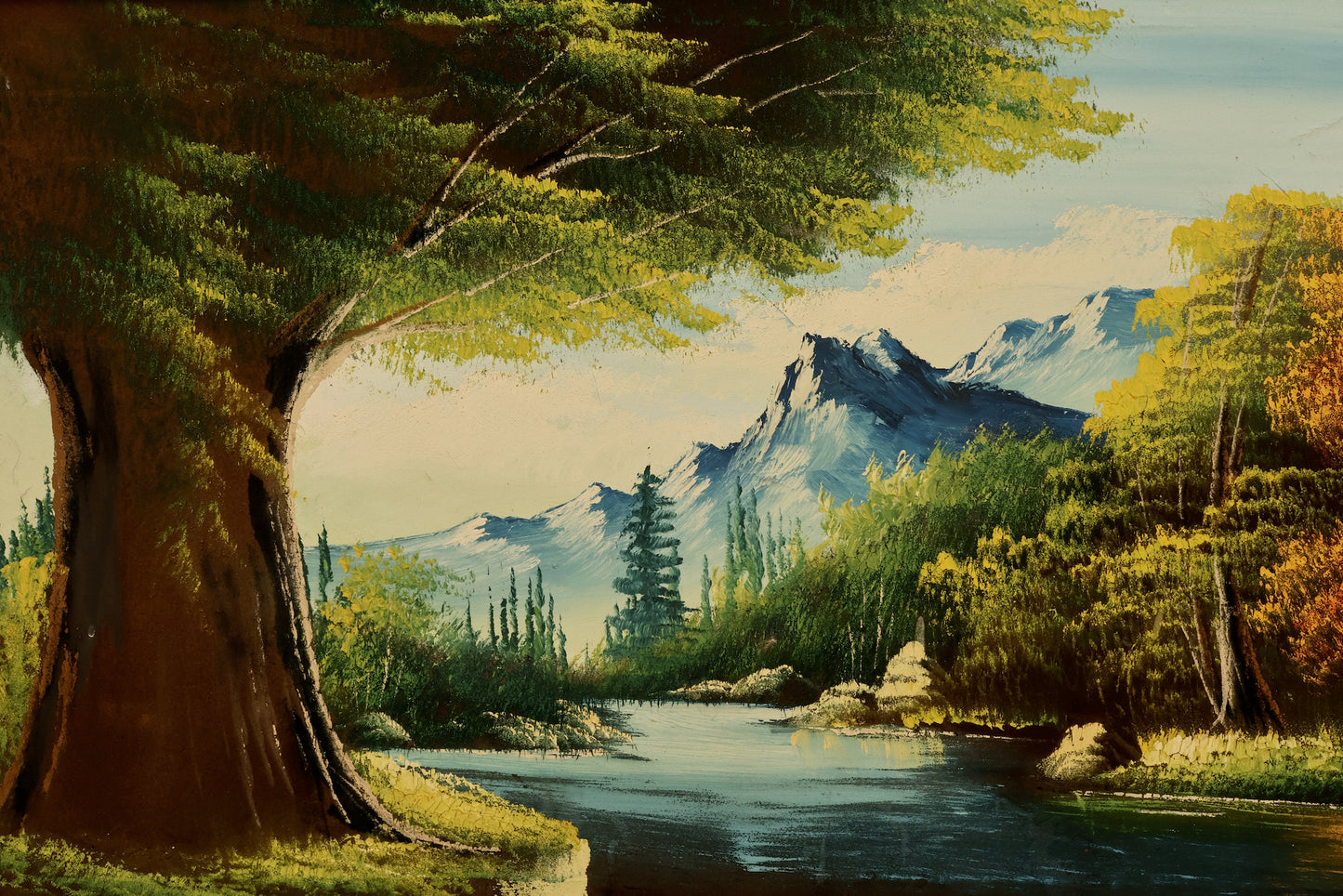 Large "Great Outdoors" Velvet Painting