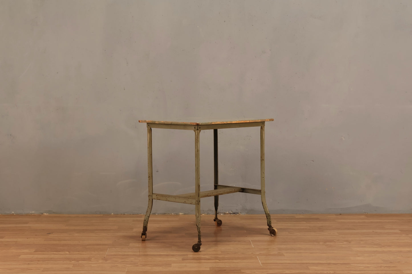 Rustic Celadon Typewriter Table