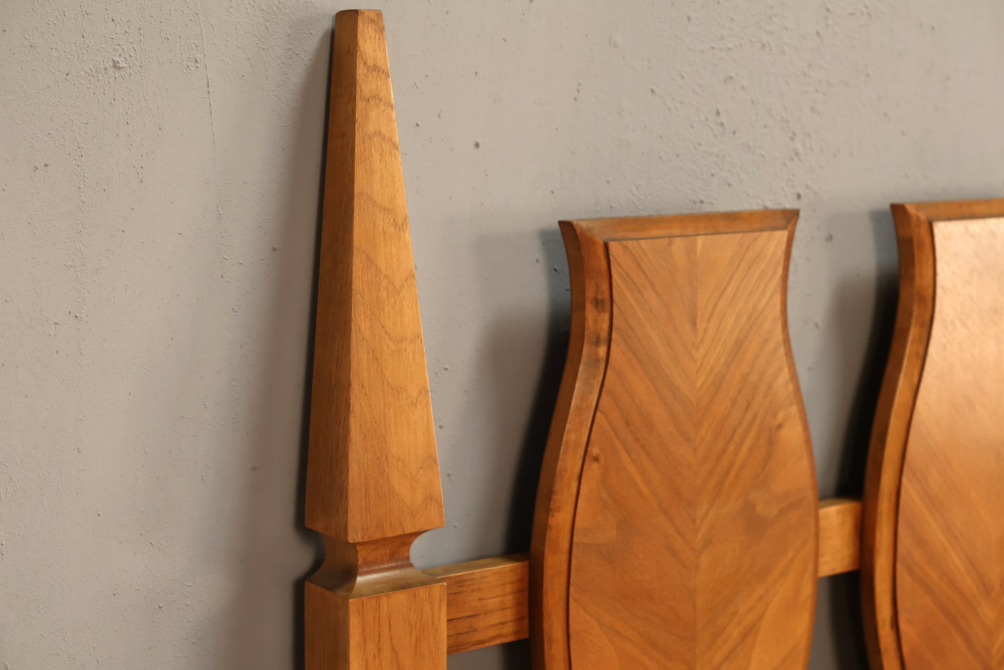 Young Regal Walnut King Headboard - ONLINE ONLY