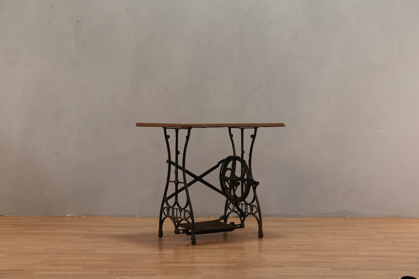 Iron & Enamel Sewing Machine Table