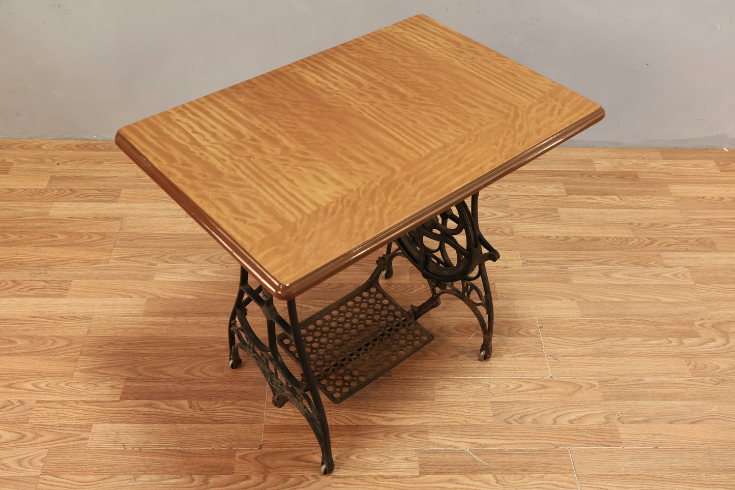 Iron & Enamel Sewing Machine Table