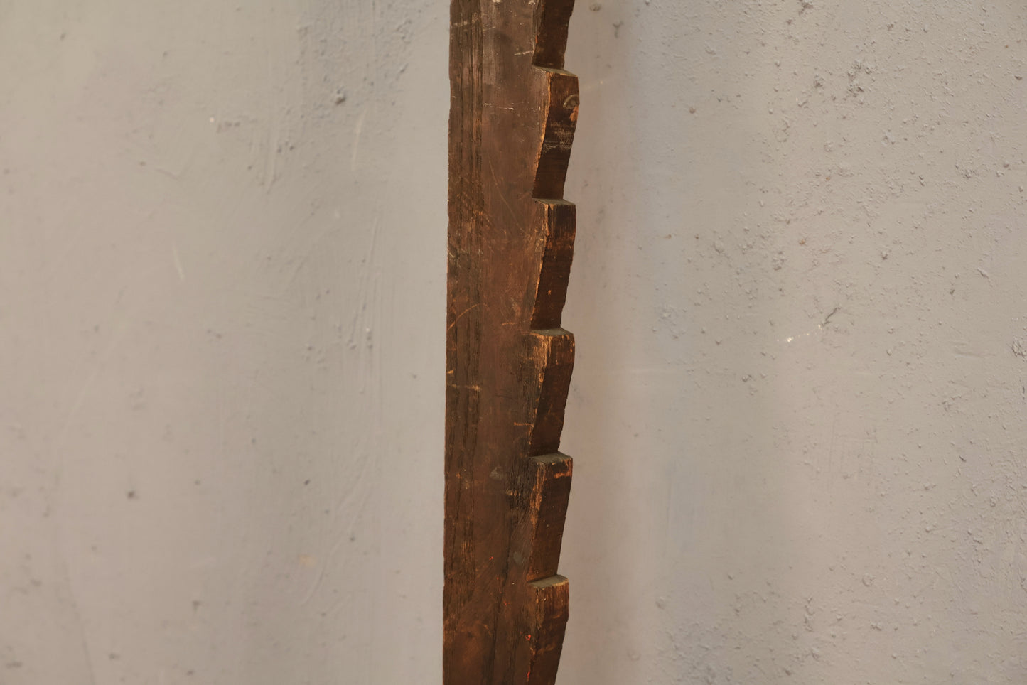 Large Rustic Wooden Clamp C