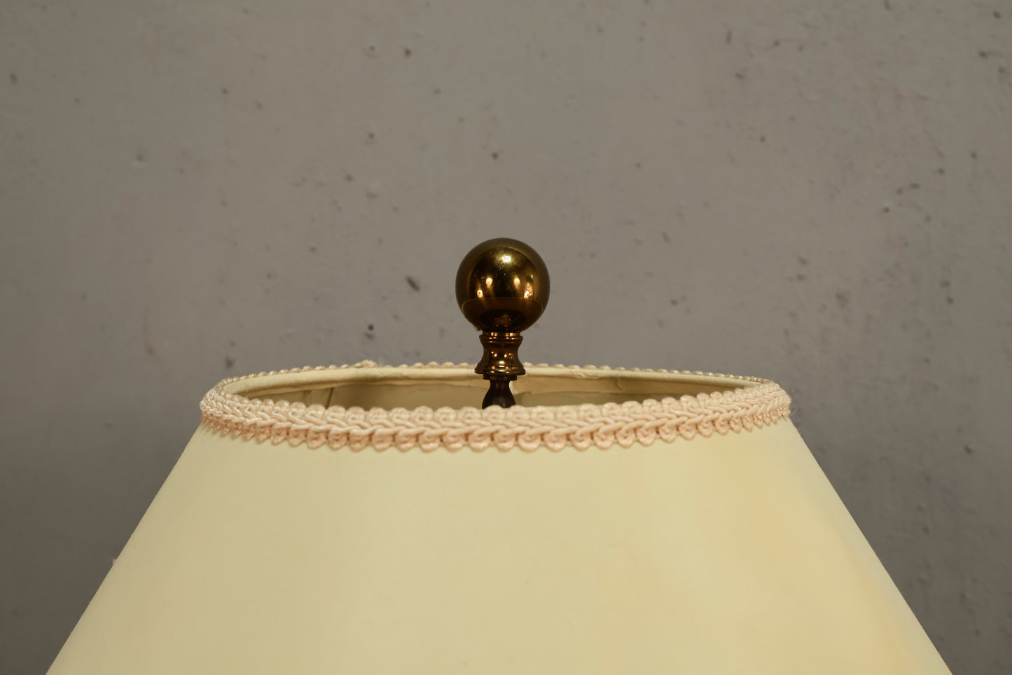 Orange Swirl Ceramic Table Lamp