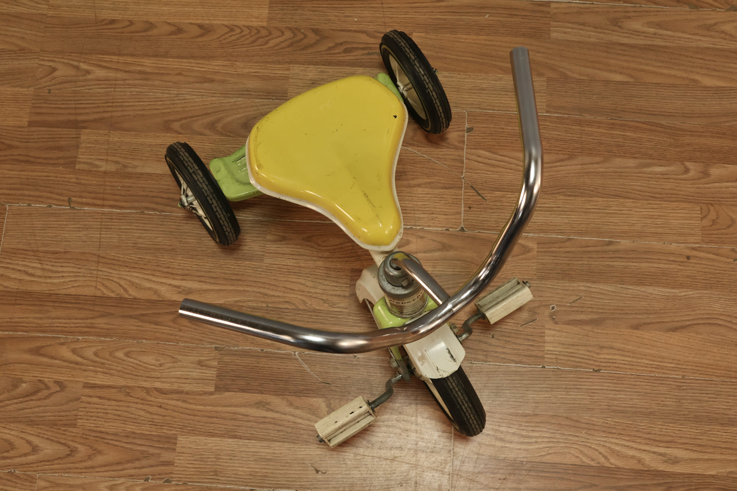 Hedstrom 1970s Lemon-Lime Tricycle