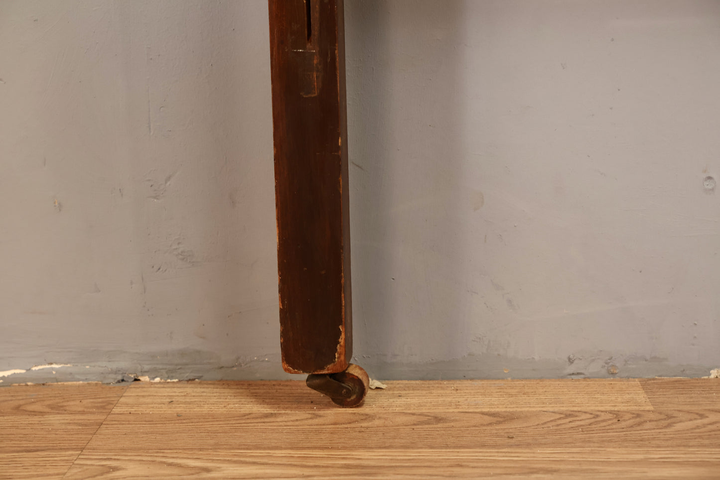 Art Deco Scalloped Wood Full Headboard