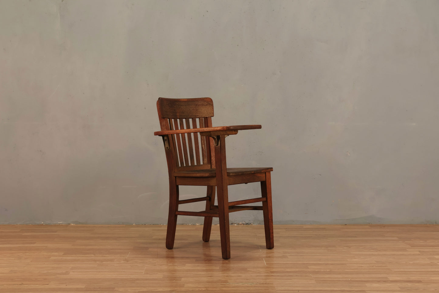 Antique Oak Schoolhouse Chair