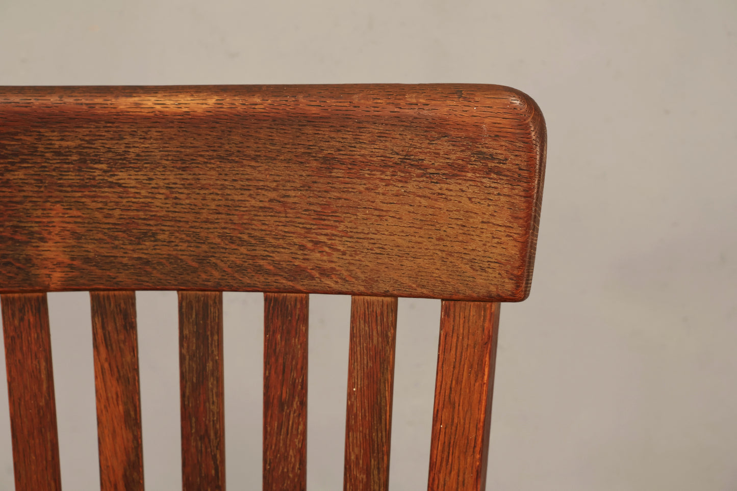 Antique Oak Schoolhouse Chair