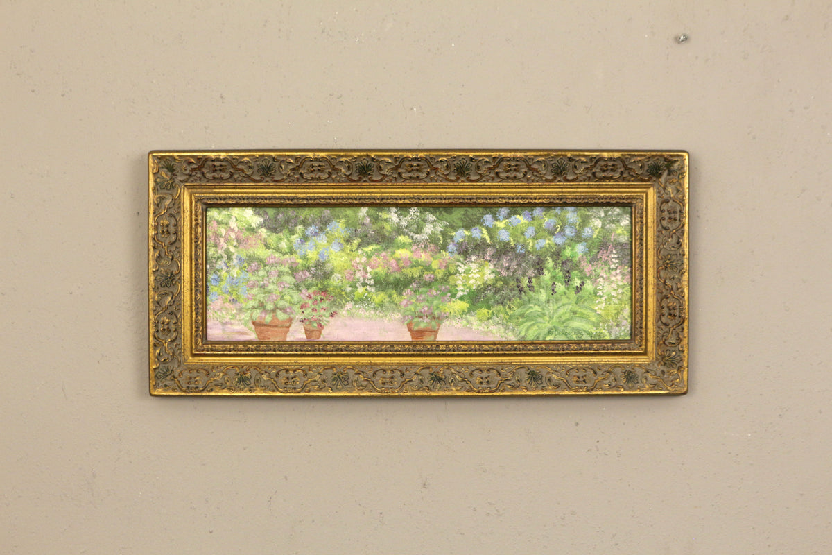 Small "An Obscure Garden" Painting
