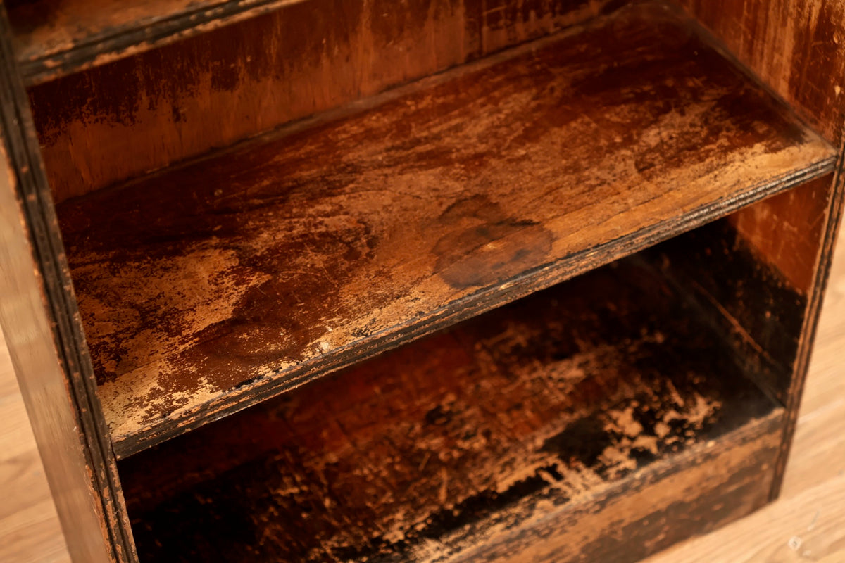 Distressed 3-Tier Bookshelf - ONLINE ONLY