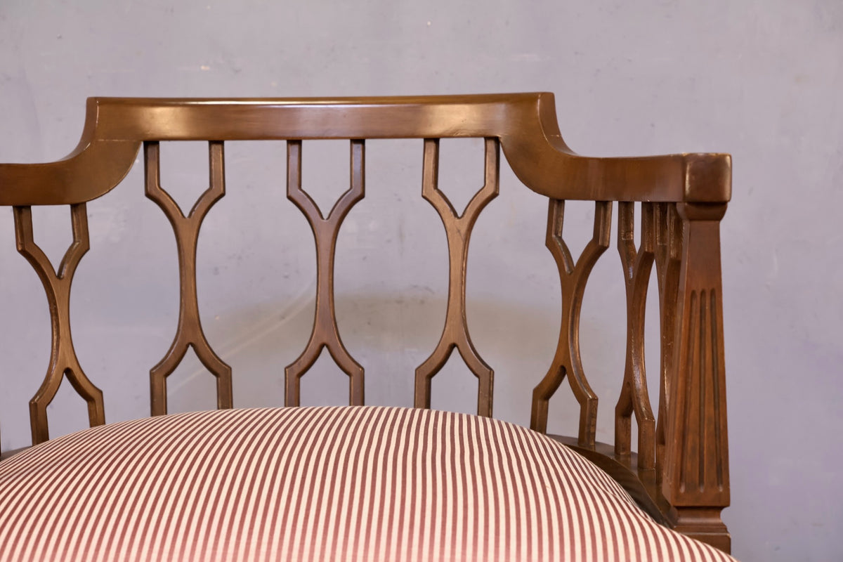 Regal Barrel-Back Accent Chair - ONLINE ONLY