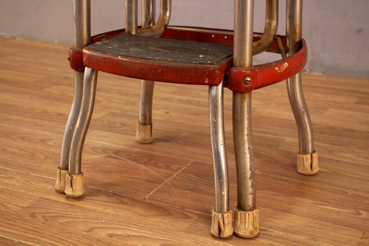 Cosco Red Vinyl Step Stool