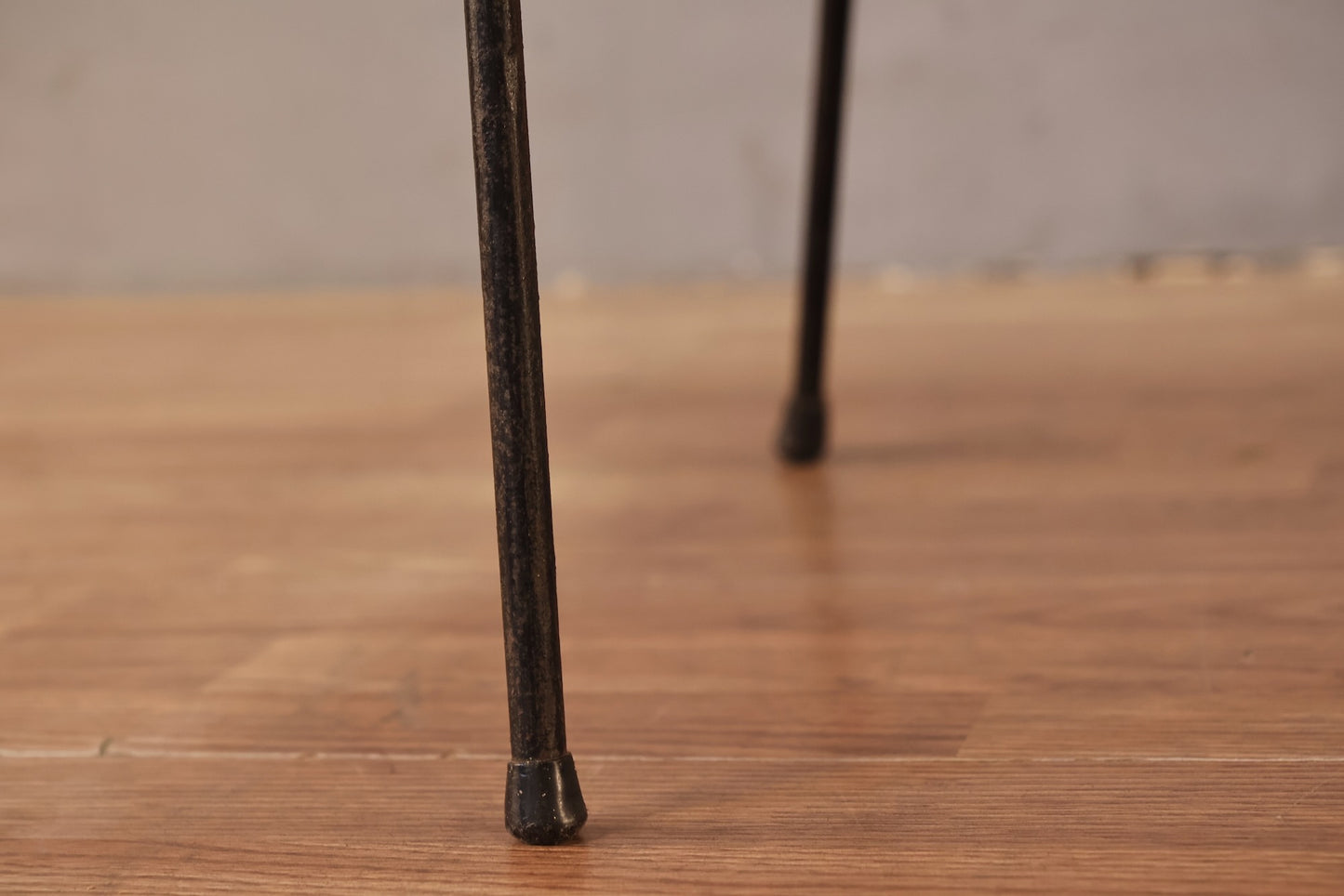 Mid Century Wicker & Iron Settee