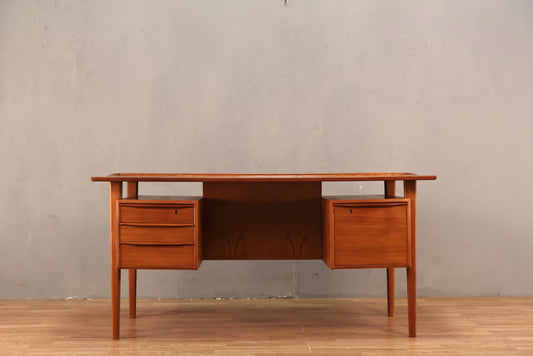 Peter Lovig Nielsen Teak Executive Desk