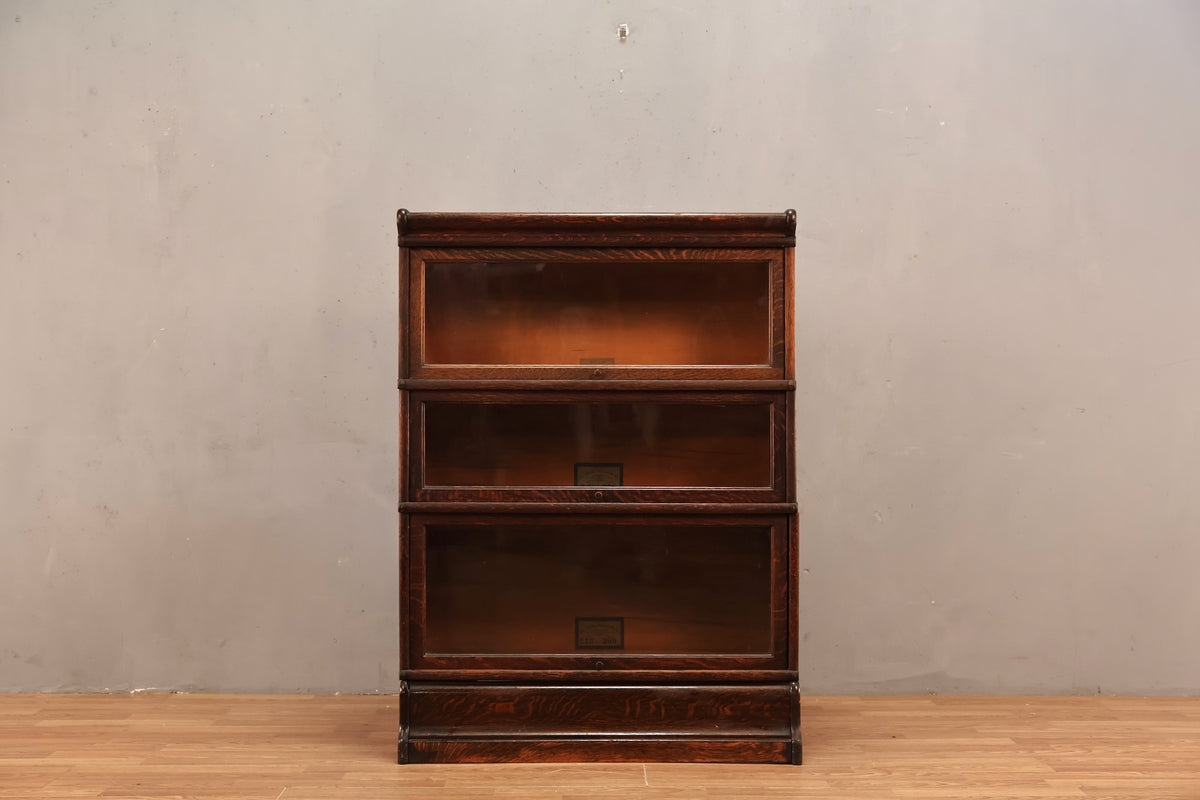Globe-Wernicke 3-Tier Barrister Bookcase - ONLINE ONLY