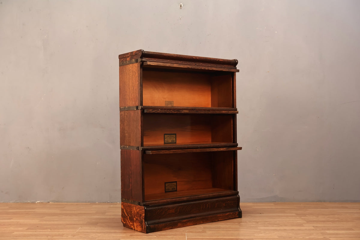Globe-Wernicke 3-Tier Barrister Bookcase - ONLINE ONLY