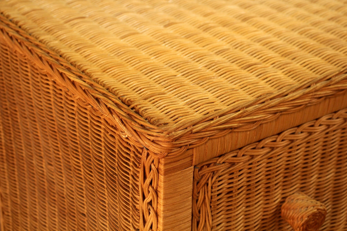 Wicker 6-Drawer Dresser
