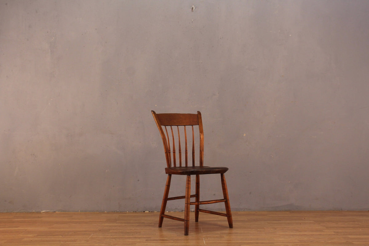 Antique Spindle-Back Side Chair