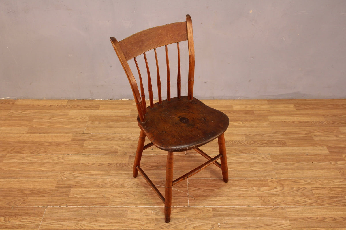 Antique Spindle-Back Side Chair