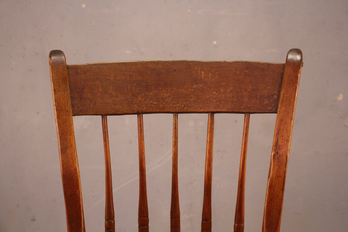 Antique Spindle-Back Side Chair