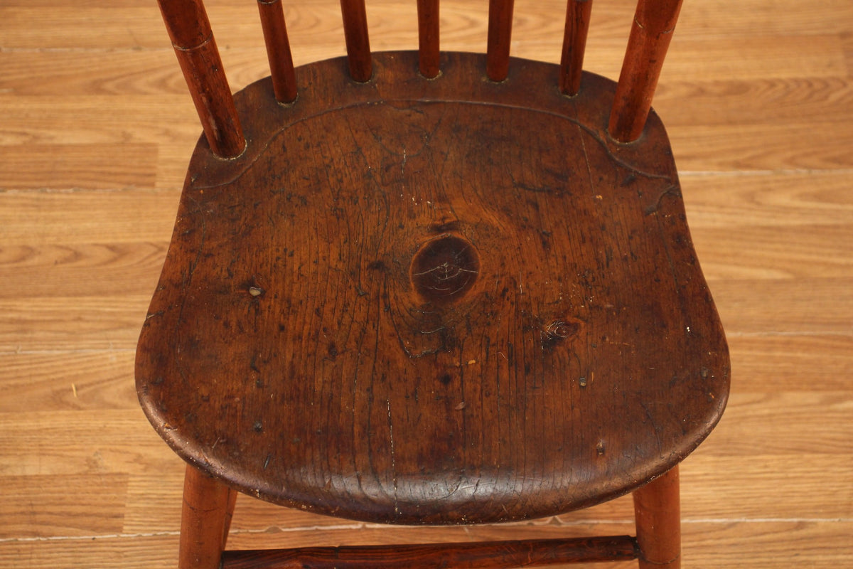 Antique Spindle-Back Side Chair