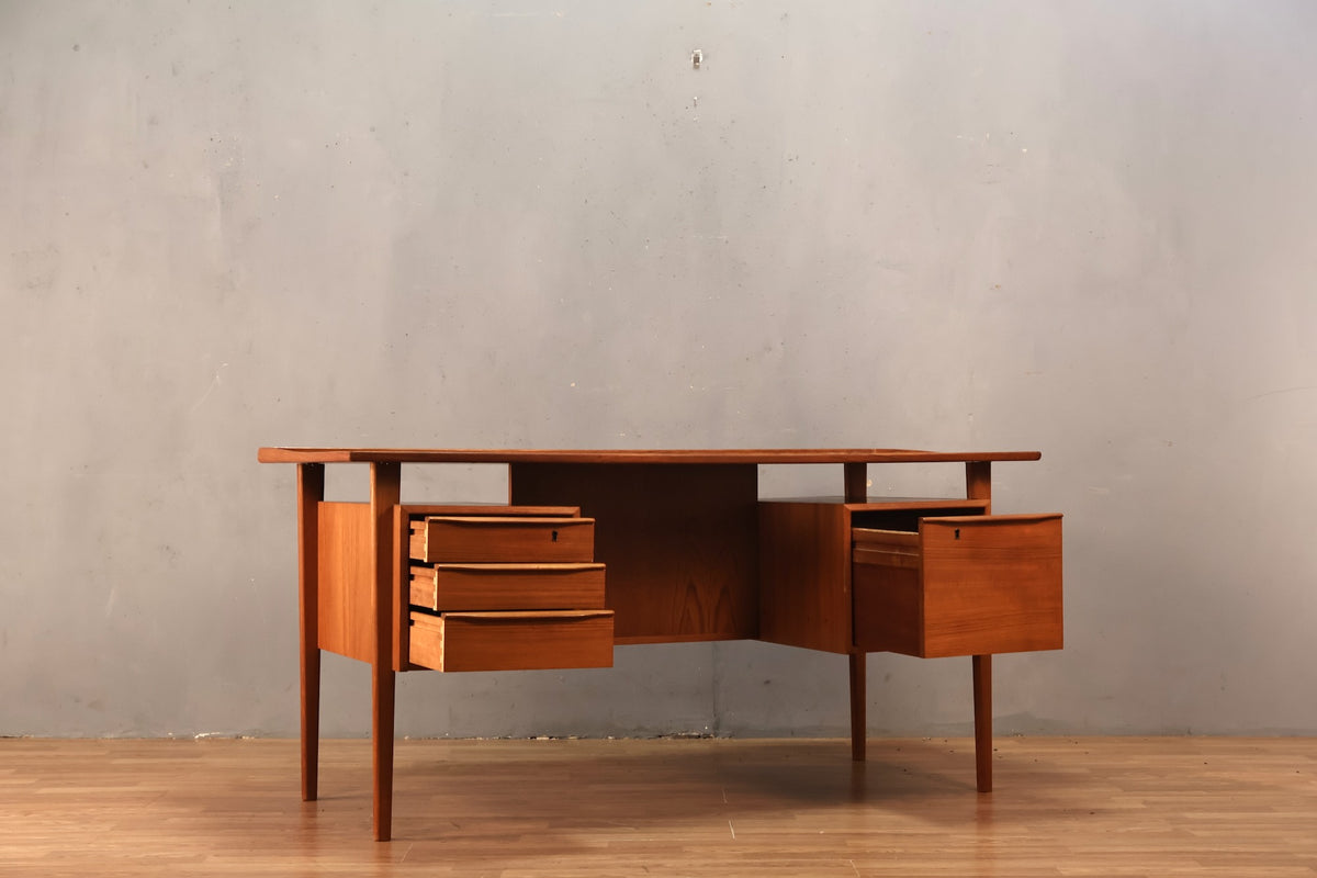 Peter Lovig Nielsen Teak Executive Desk