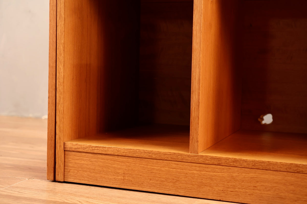 Teak 2-Drawer Expanding Media Console