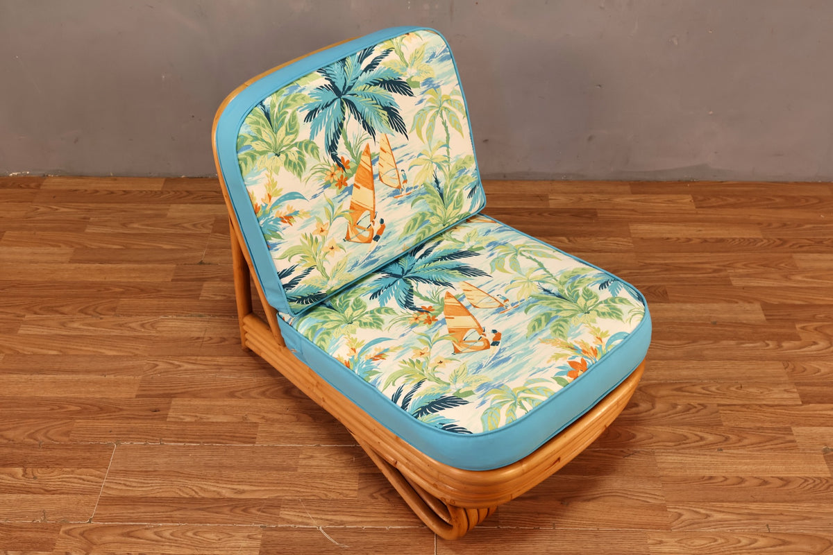 Bamboo "Summer Vacation" Slipper Chair - ONLINE ONLY