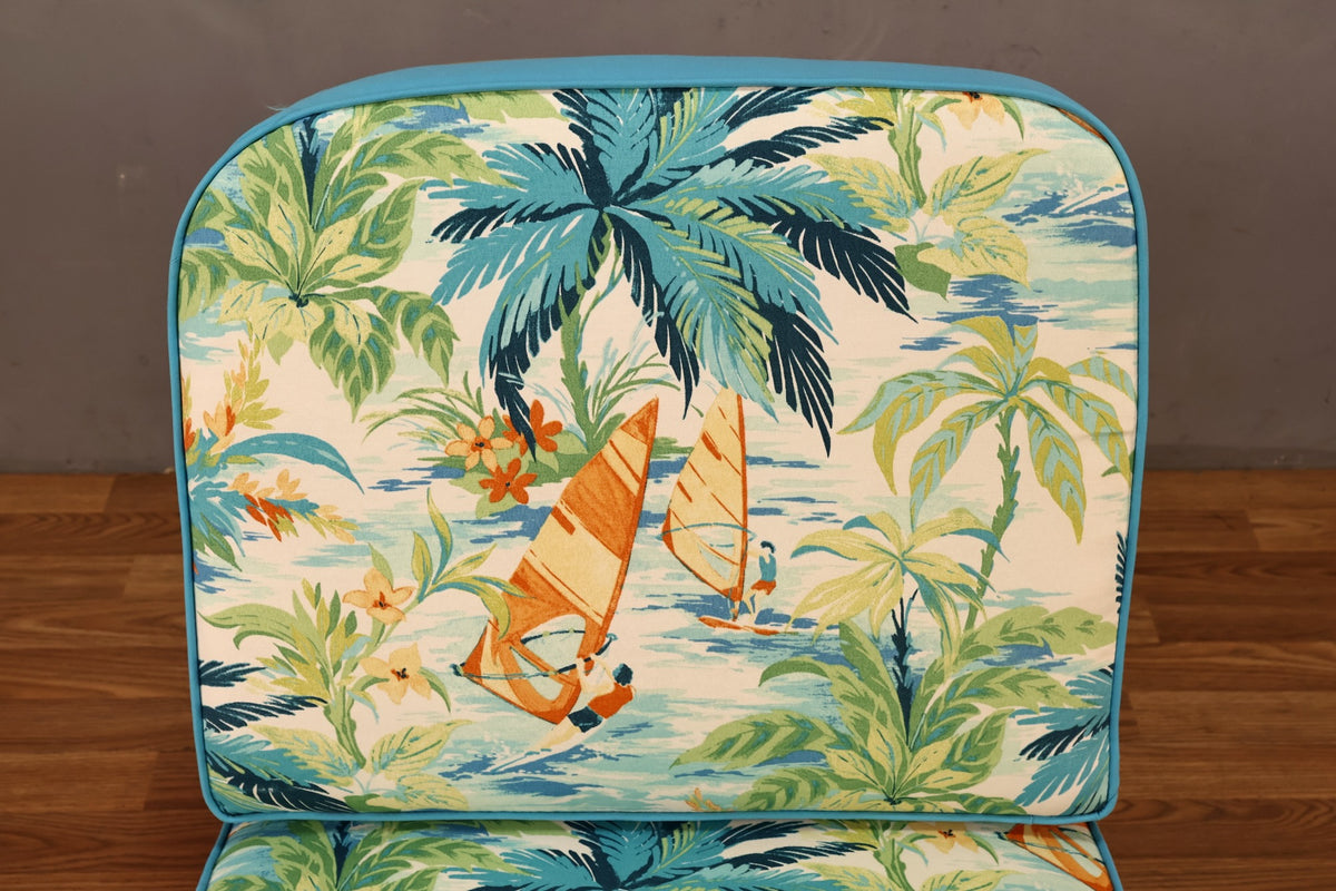 Bamboo "Summer Vacation" Slipper Chair - ONLINE ONLY