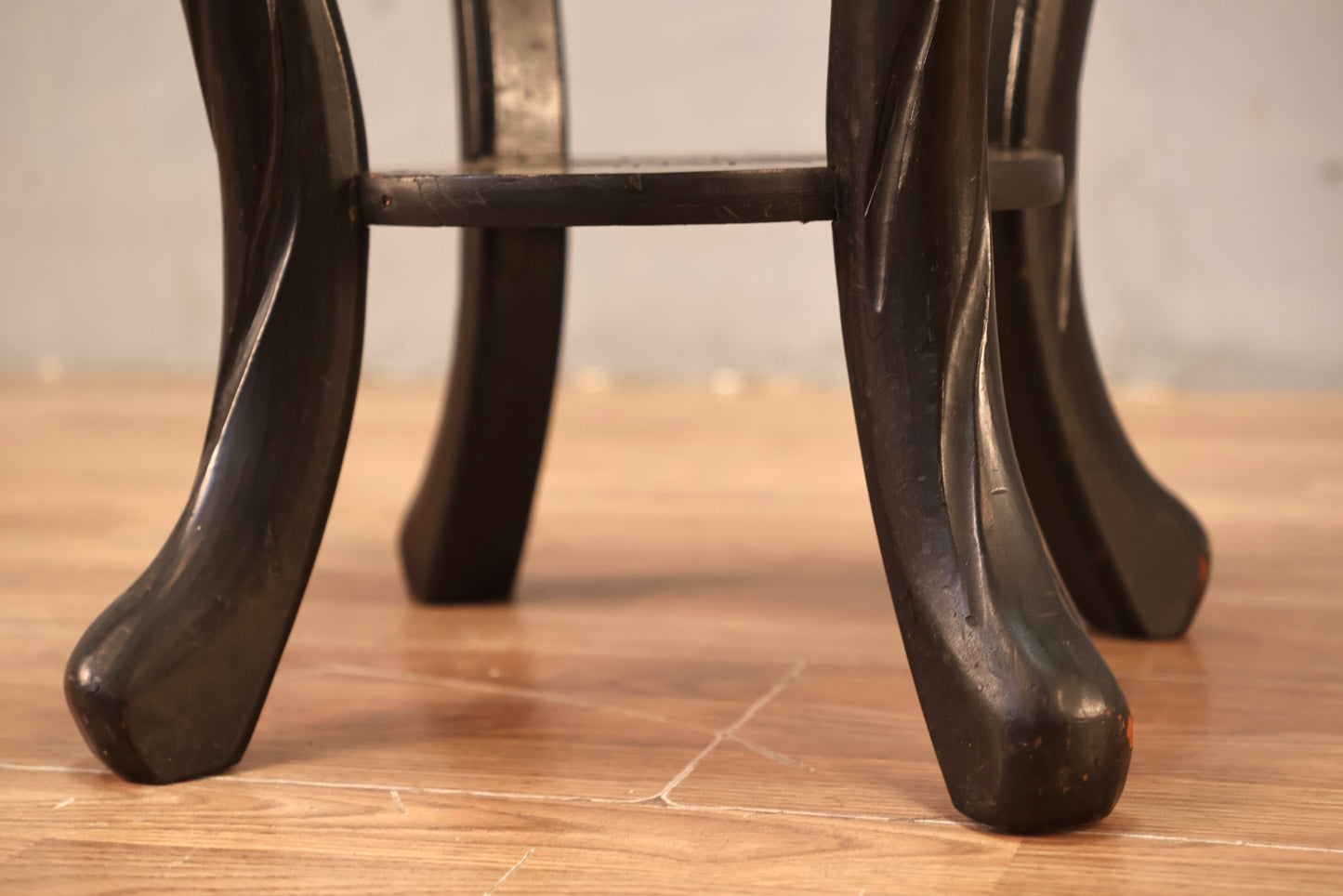 Chinese Hardwood Pedestal - ONLINE ONLY