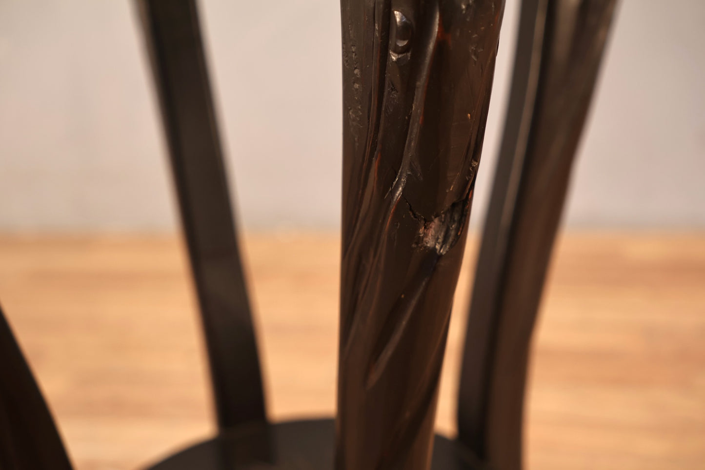 Chinese Hardwood Pedestal - ONLINE ONLY
