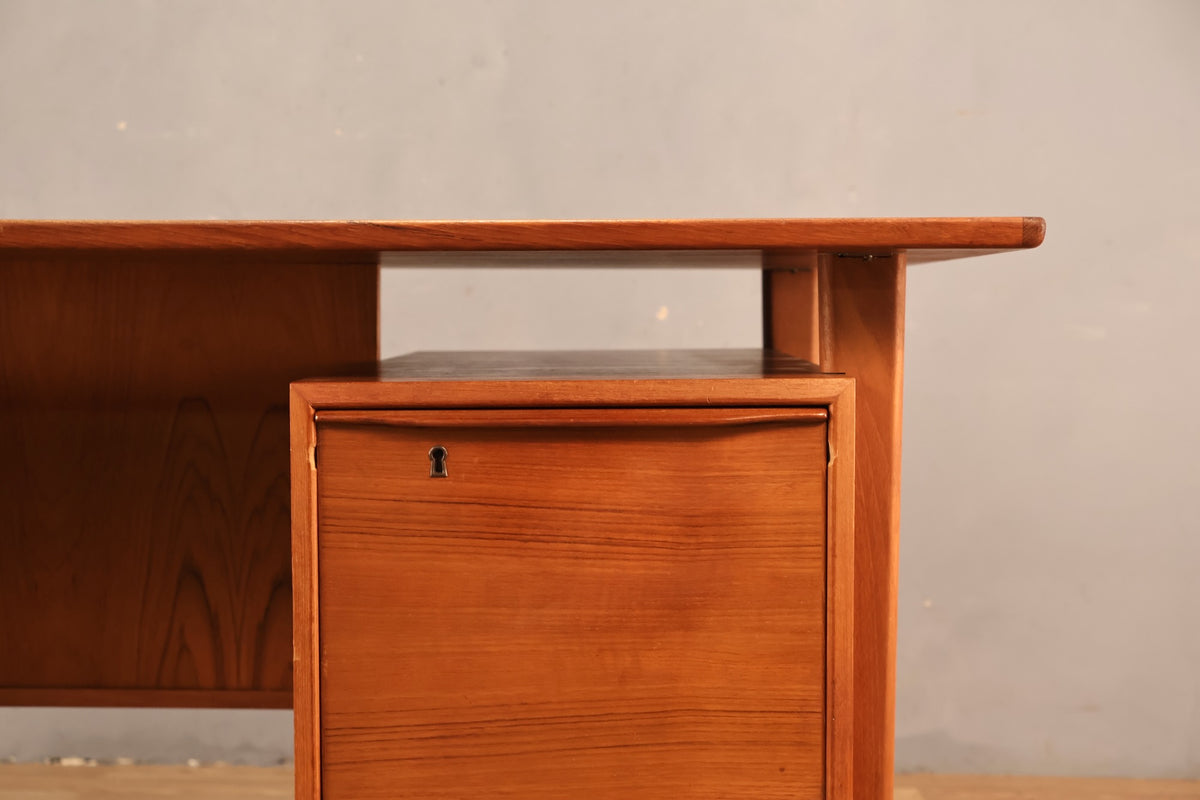 Peter Lovig Nielsen Teak Executive Desk