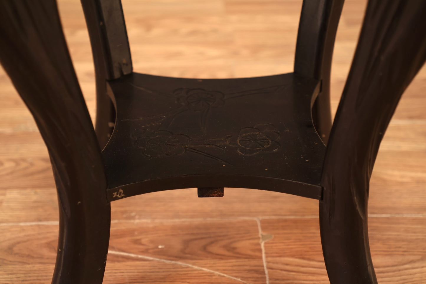 Chinese Hardwood Side Table - ONLINE ONLY