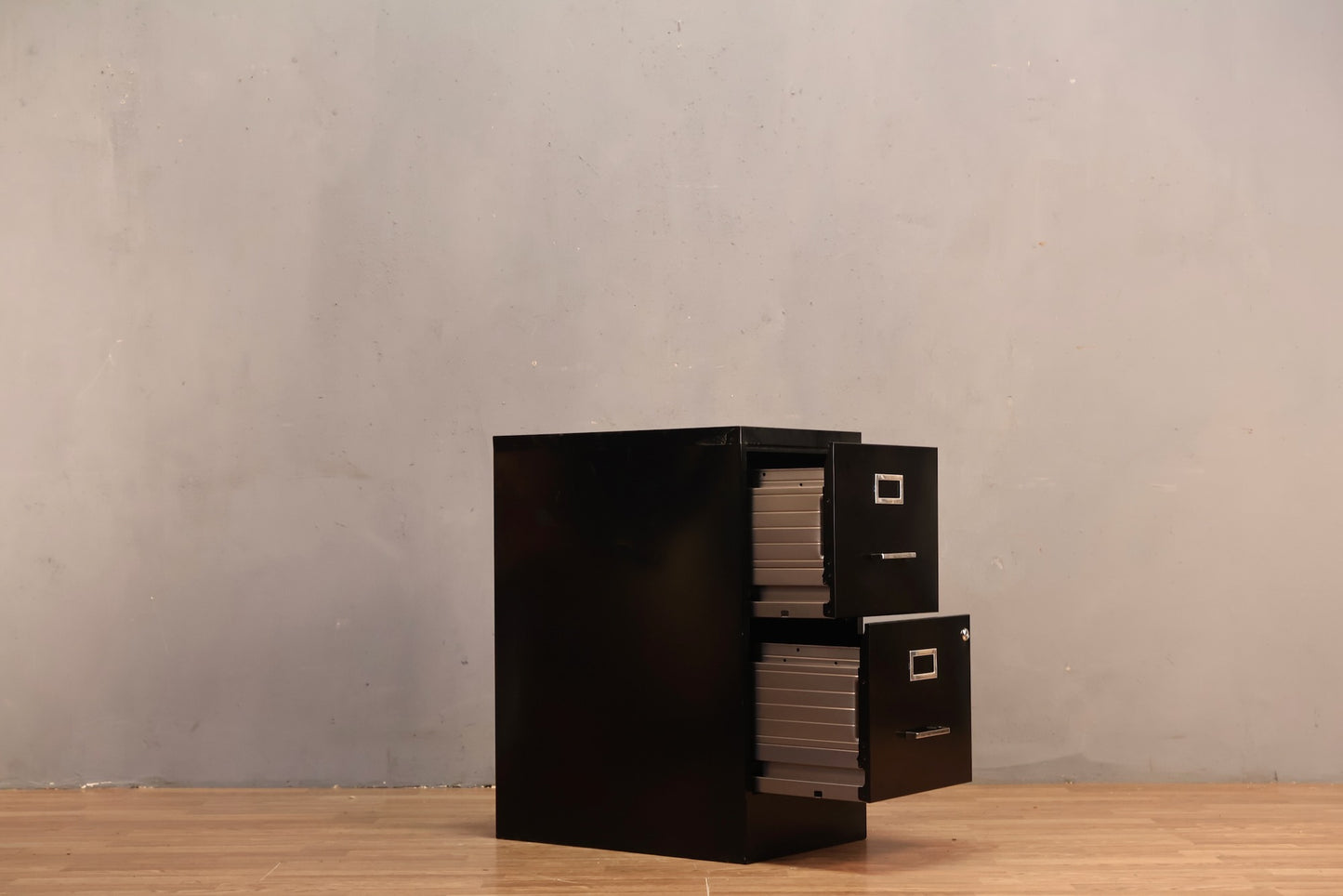 Classic Black 2-Drawer File Cabinet