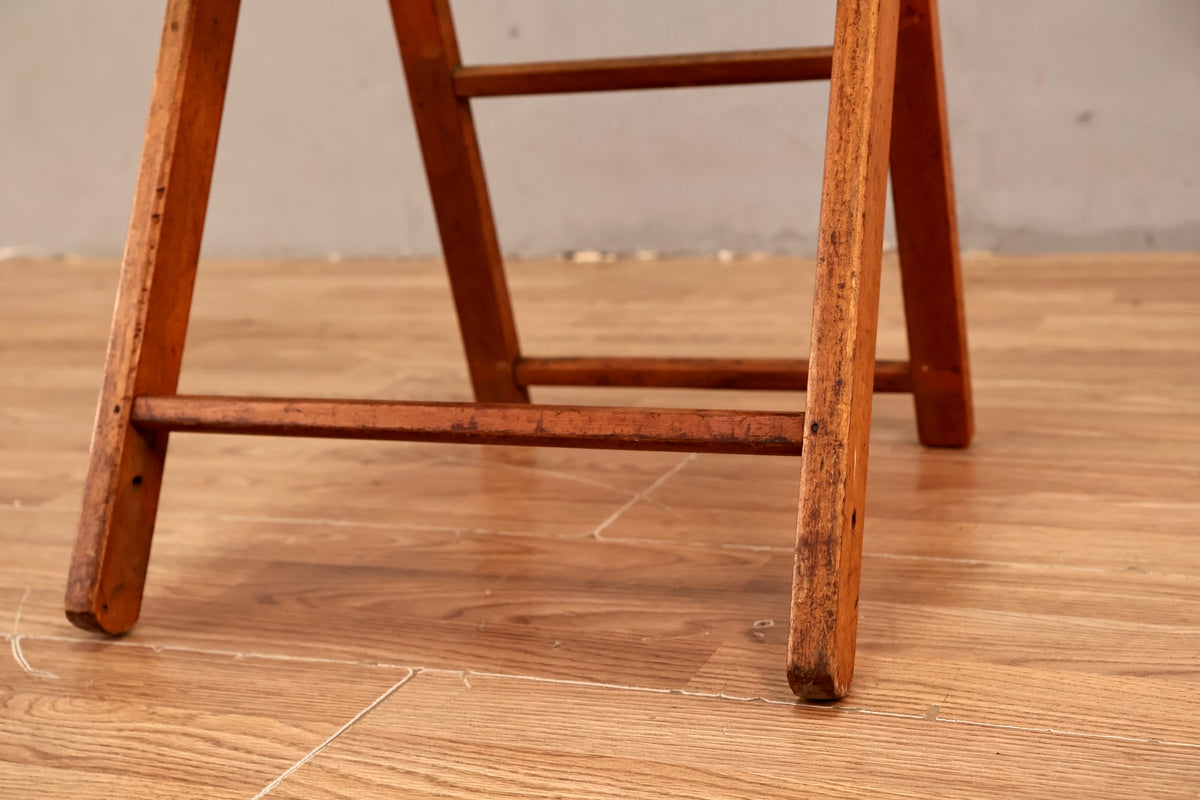 Slim Rustic Folding Chair